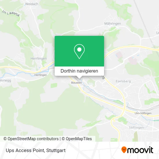 Ups Access Point Karte