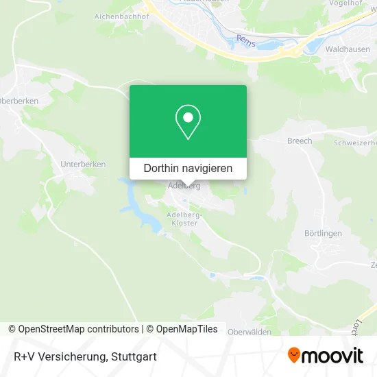 R+V Versicherung Karte