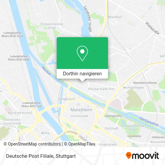 Deutsche Post Filiale Karte
