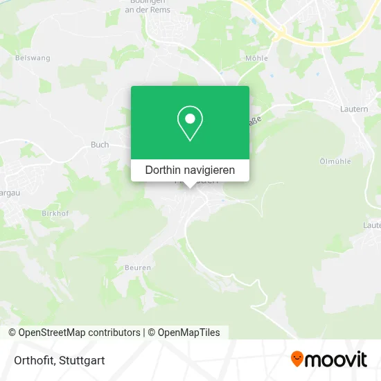 Orthofit Karte
