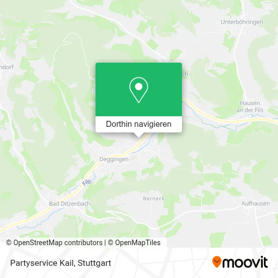 Partyservice Kail Karte