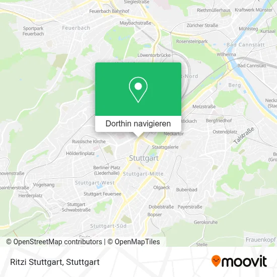 Ritzi Stuttgart Karte