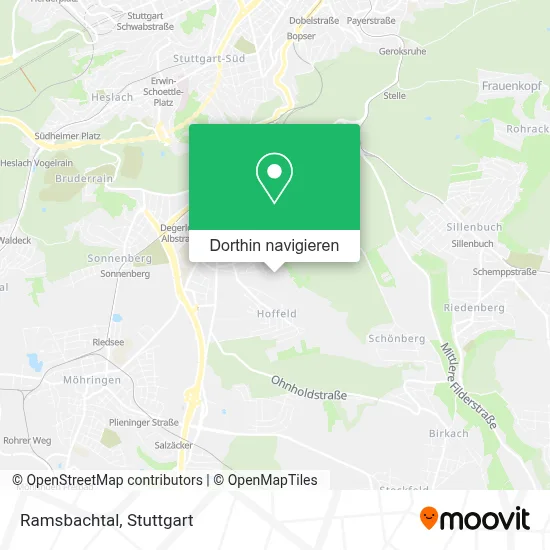 Ramsbachtal Karte