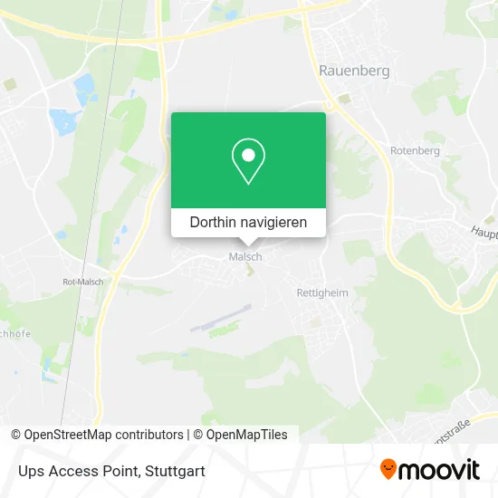 Ups Access Point Karte