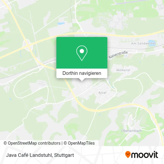 Java Café Landstuhl Karte
