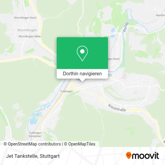 Jet Tankstelle Karte