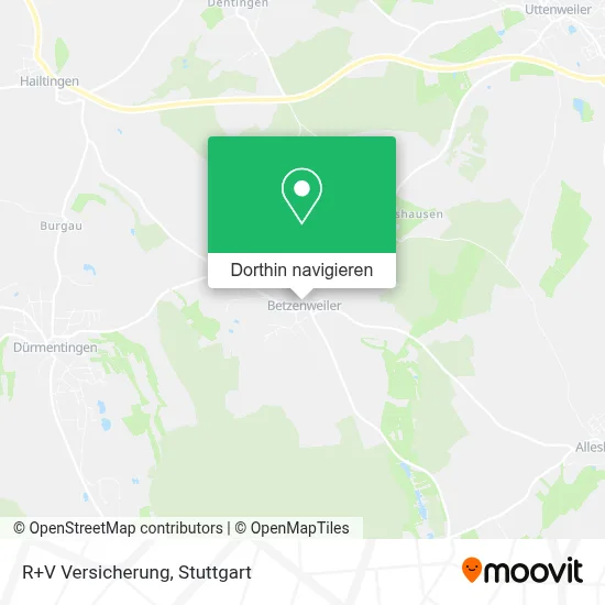 R+V Versicherung Karte