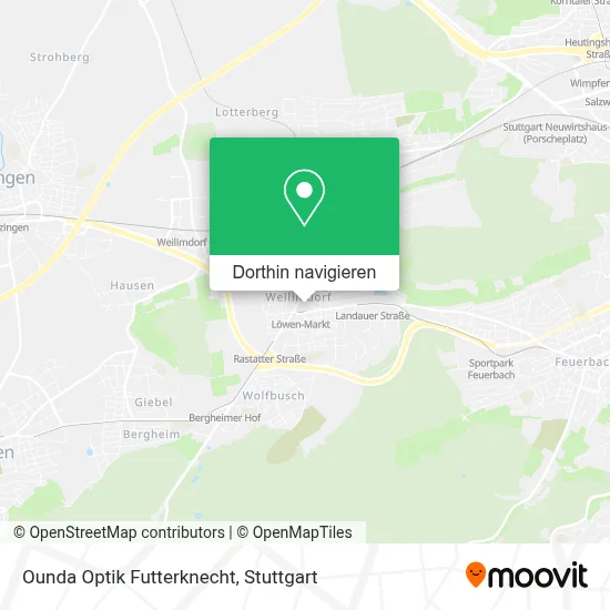 Ounda Optik Futterknecht Karte