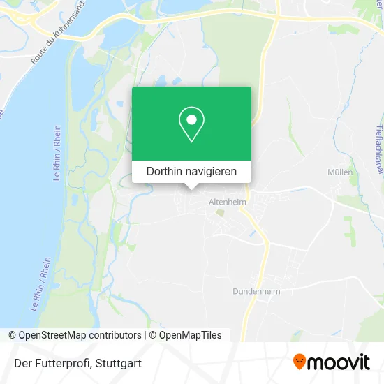 Der Futterprofi Karte