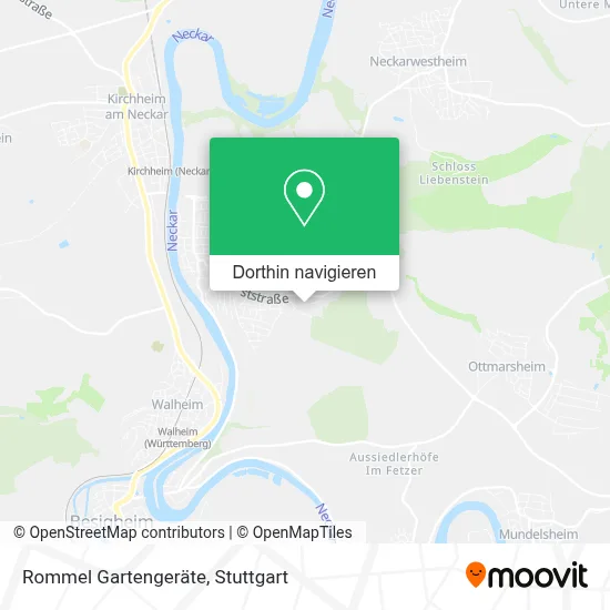 Rommel Gartengeräte Karte