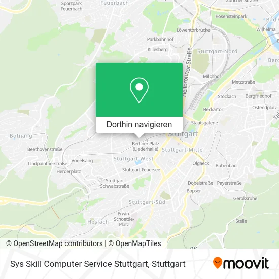 Sys Skill Computer Service Stuttgart Karte