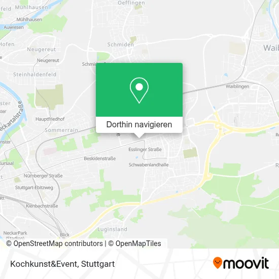 Kochkunst&Event Karte