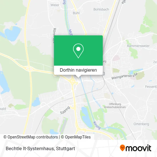 Bechtle It-Systemhaus Karte