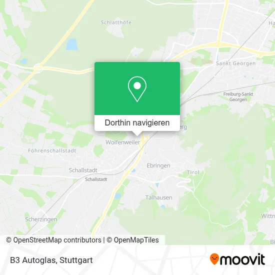 B3 Autoglas Karte