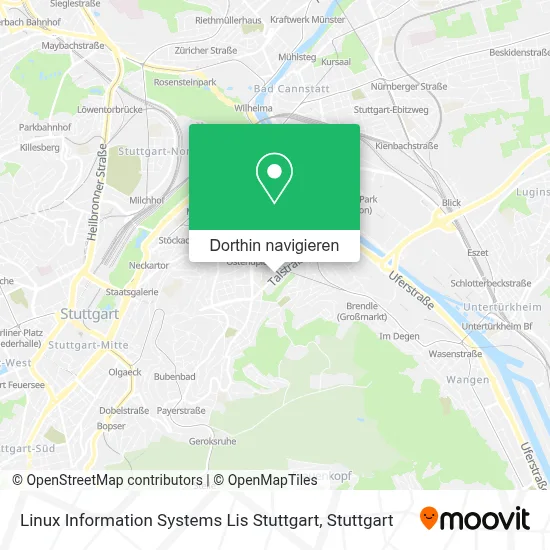 Linux Information Systems Lis Stuttgart Karte