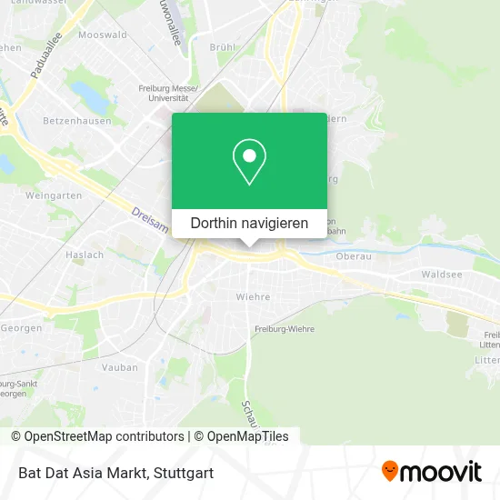 Bat Dat Asia Markt Karte