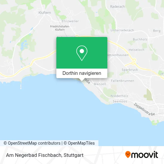 Am Negerbad Fischbach Karte