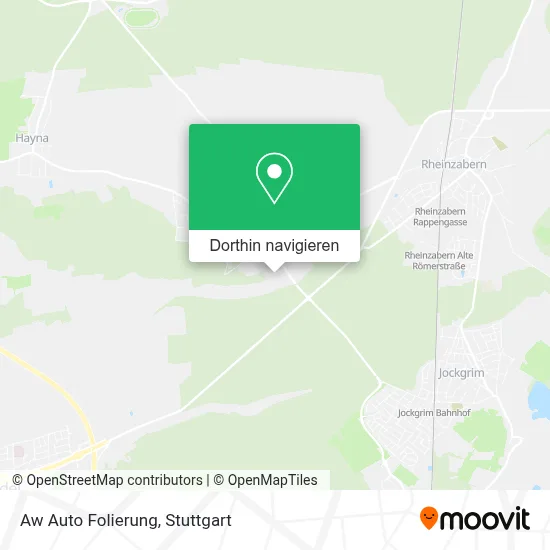 Aw Auto Folierung Karte