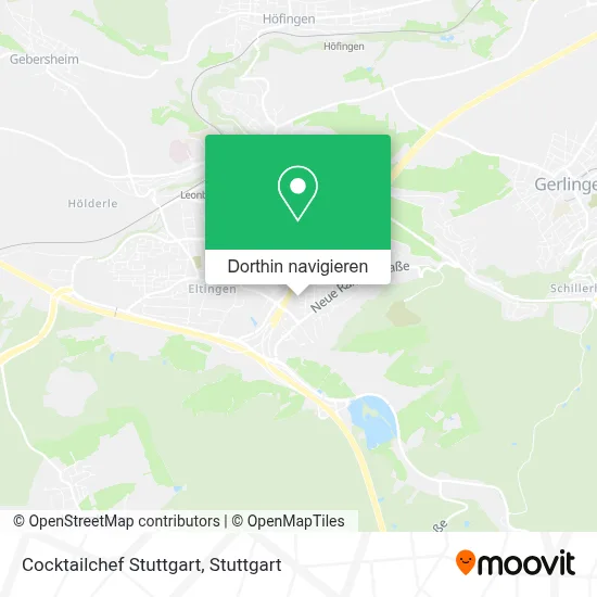 Cocktailchef Stuttgart Karte