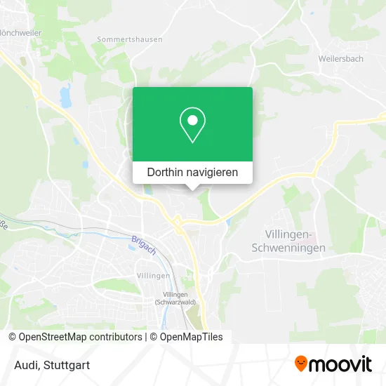 Audi Karte