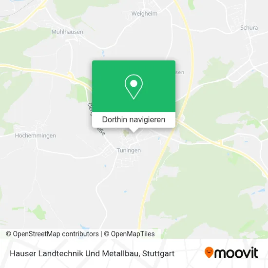 Hauser Landtechnik Und Metallbau Karte