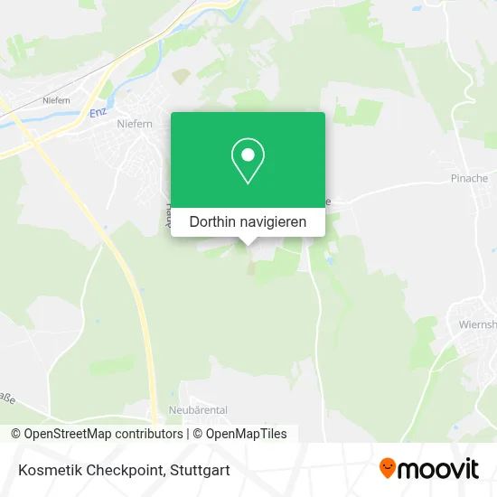 Kosmetik Checkpoint Karte