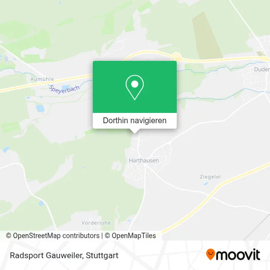 Radsport Gauweiler Karte