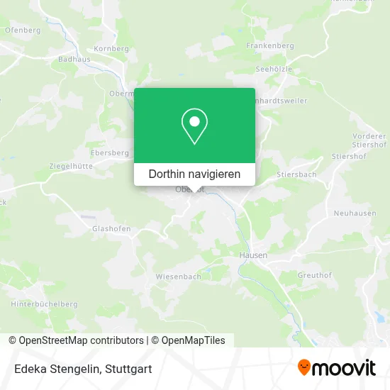 Edeka Stengelin Karte