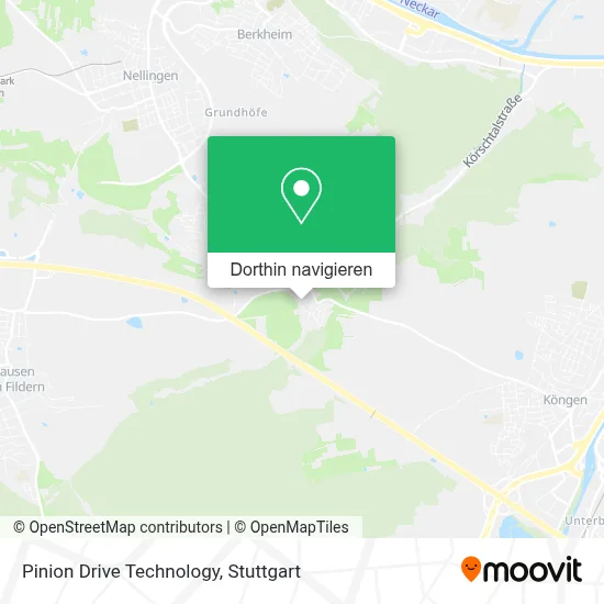 Pinion Drive Technology Karte