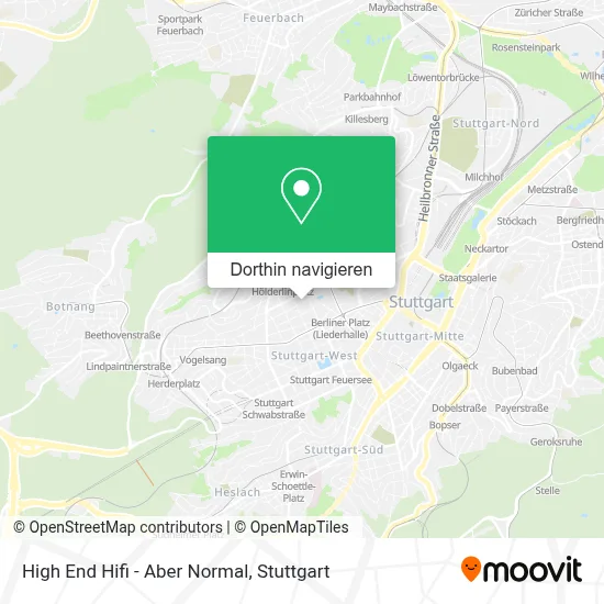 High End Hifi - Aber Normal Karte