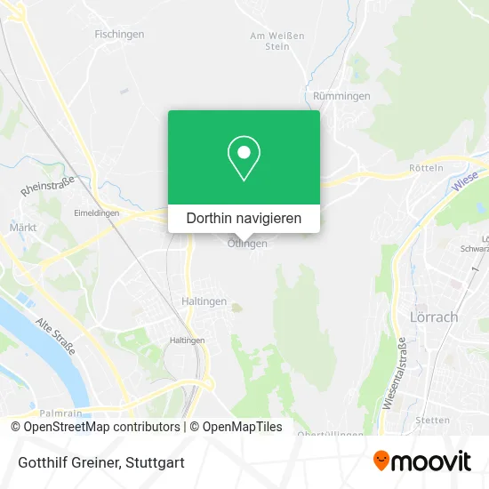 Gotthilf Greiner Karte