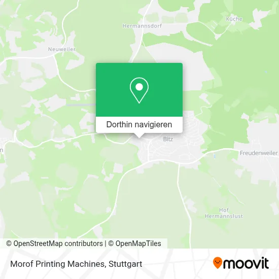 Morof Printing Machines Karte