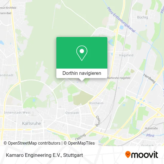 Kamaro Engineering E.V. Karte