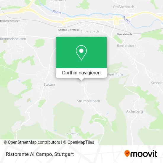 Ristorante Al Campo Karte