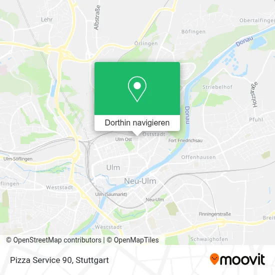 Pizza Service 90 Karte