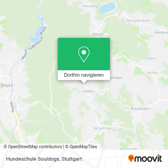 Hundeschule Souldogs Karte