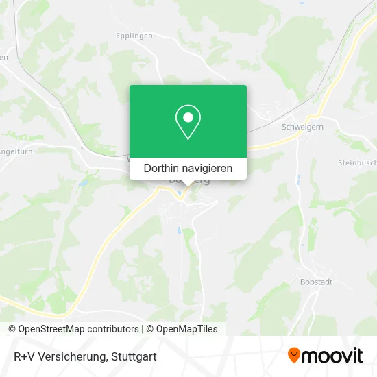 R+V Versicherung Karte