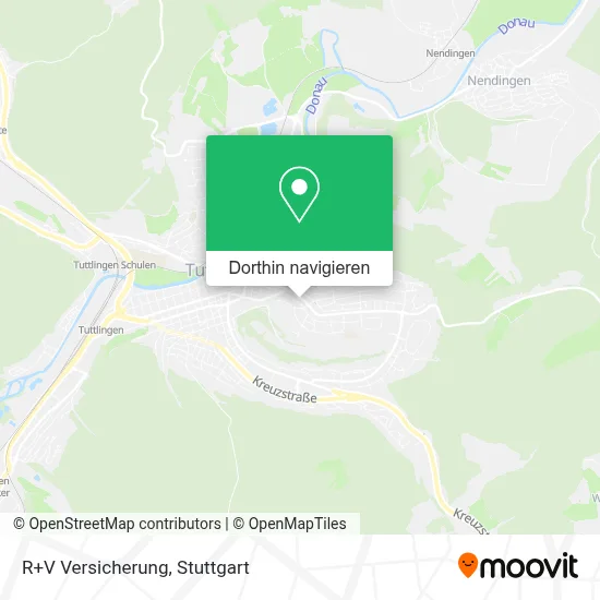 R+V Versicherung Karte