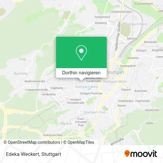 Edeka Weckert Karte