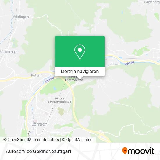 Autoservice Geldner Karte