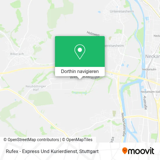 Rufex - Express Und Kurierdienst Karte