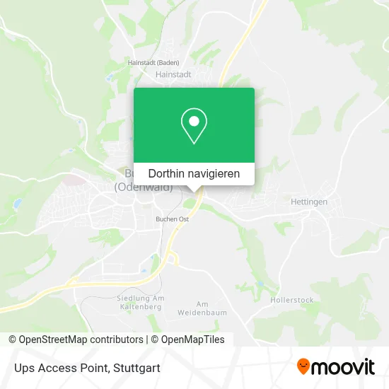 Ups Access Point Karte