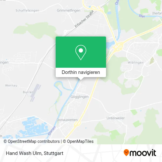 Hand Wash Ulm Karte