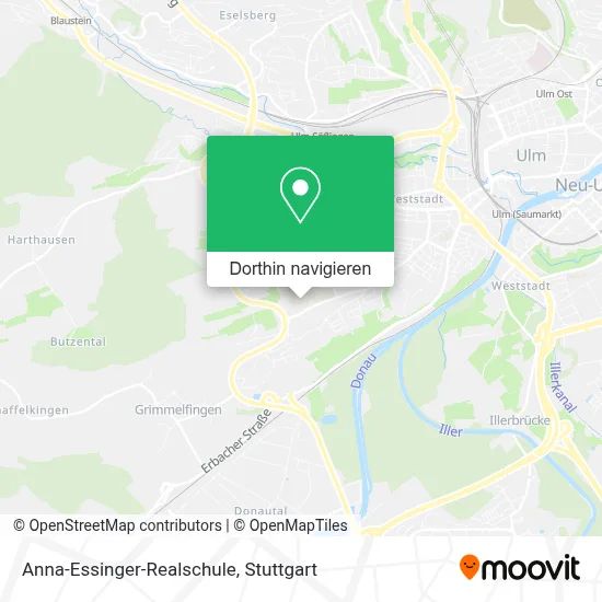 Anna-Essinger-Realschule Karte