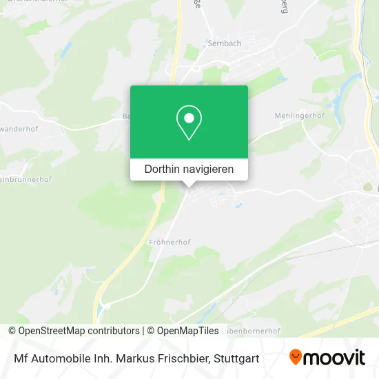 Mf Automobile Inh. Markus Frischbier Karte