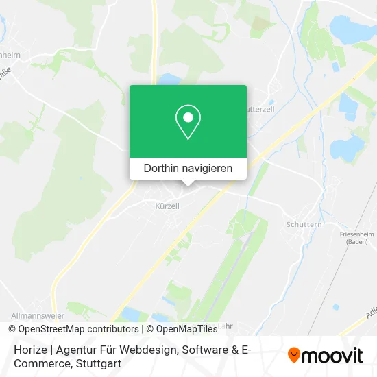 Horize | Agentur Für Webdesign, Software & E-Commerce Karte