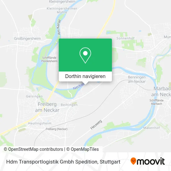 Hdm Transportlogistik Gmbh Spedition Karte