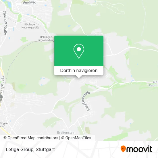 Letiga Group Karte