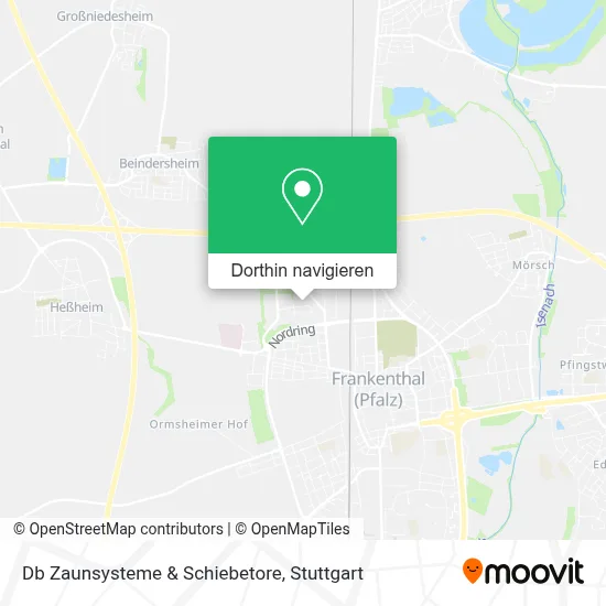Db Zaunsysteme & Schiebetore Karte