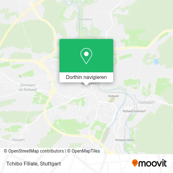 Tchibo Filiale Karte